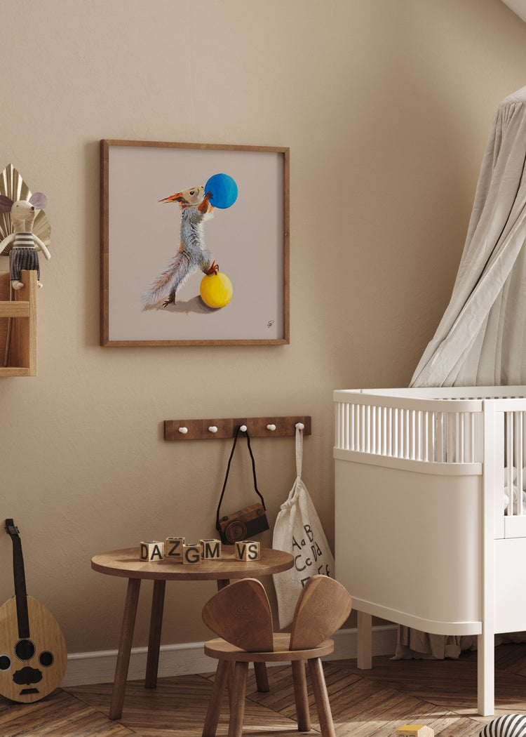 Ardilla Tul y Marilla | Art Print