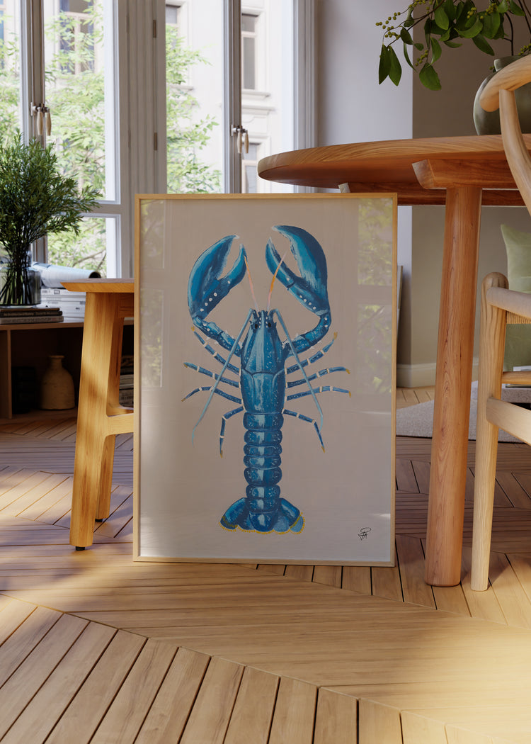 Blue Lobster | Art Print