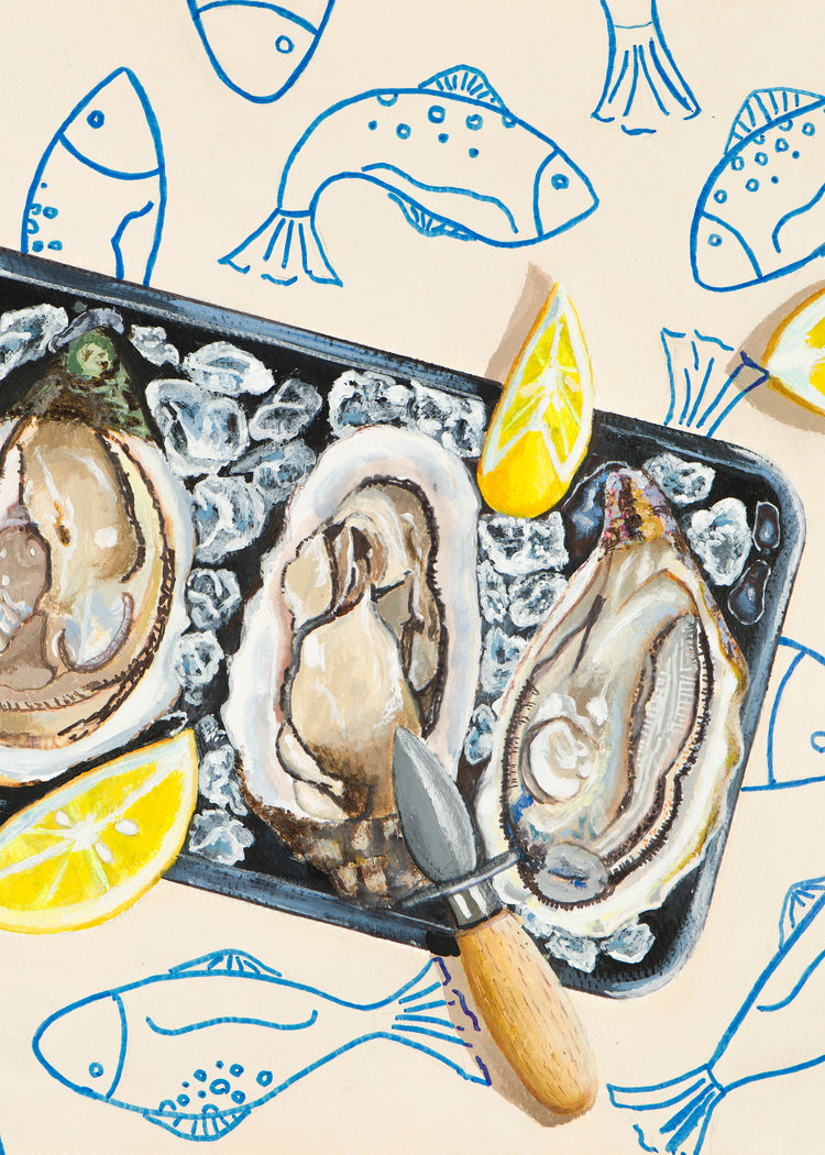 Oyster Allergy | Art Print