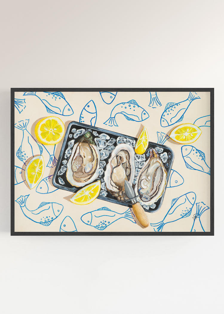 Oyster Allergy | Art Print