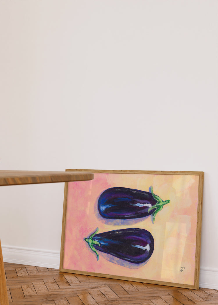 Purple Twins | Art Print