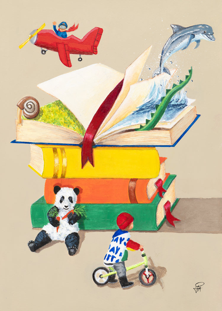 Mundos entre páginas | Impresión artística