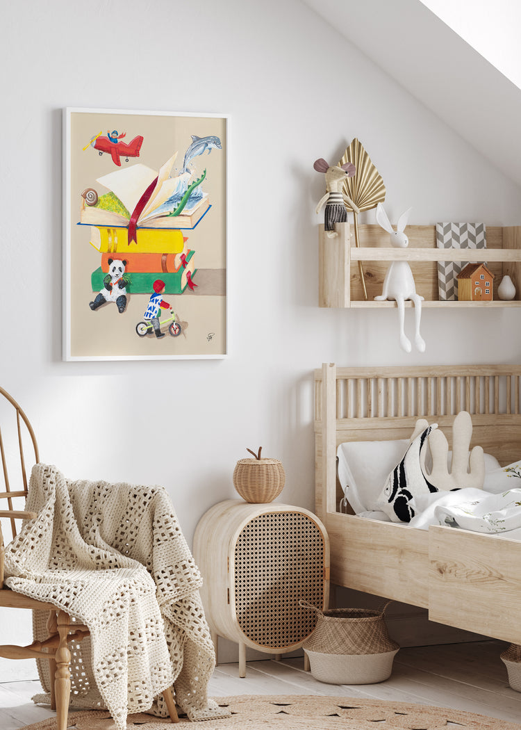 Mundos entre páginas | Impresión artística