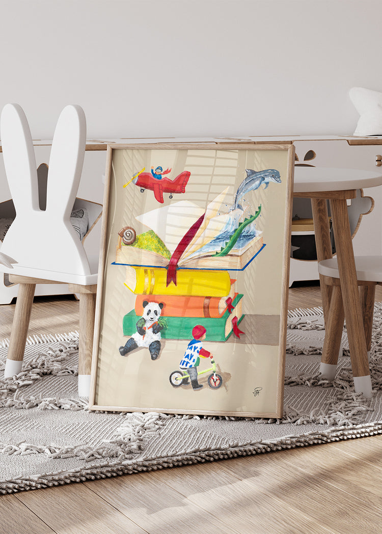 Mundos entre páginas | Impresión artística