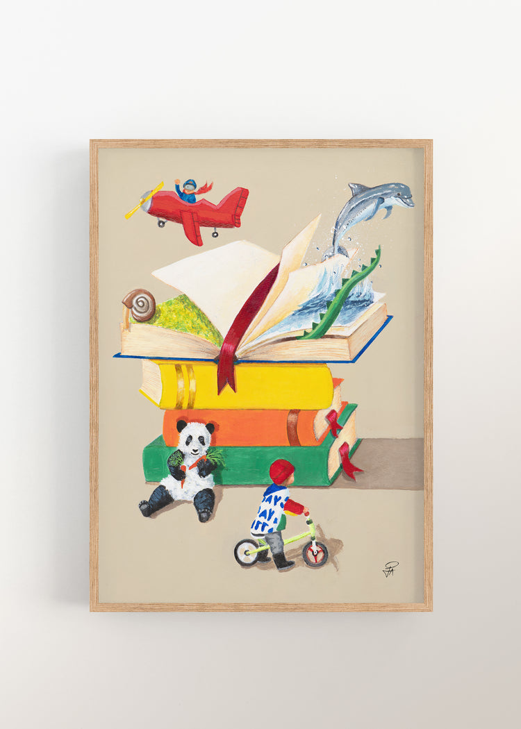 Mundos entre páginas | Impresión artística