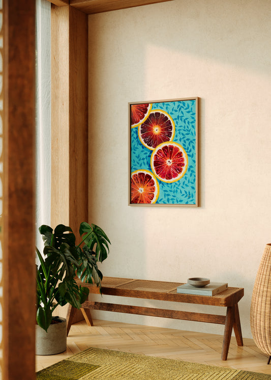 Naranja Sangrienta | Impresión Artística